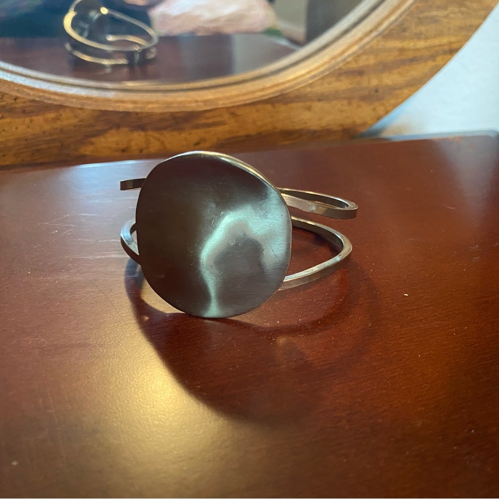 Cookie Lee Silver Cuff Bracelet